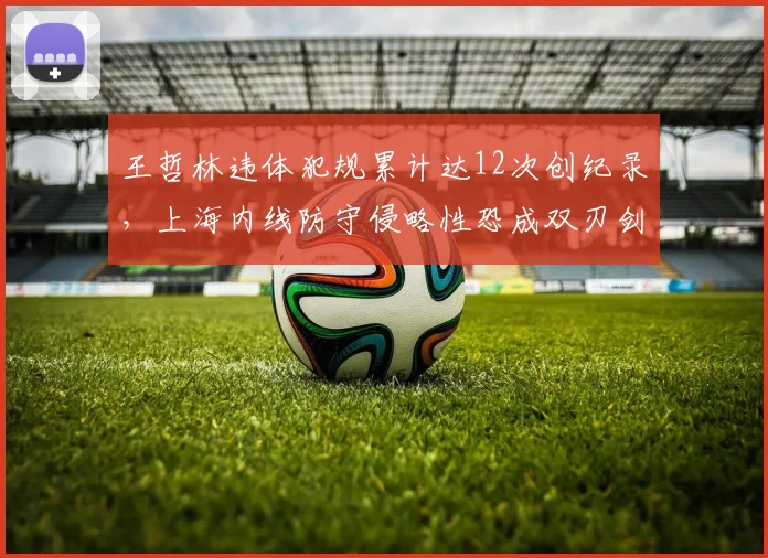 王哲林违体犯规累计达12次创纪录，上海内线防守侵略性恐成双刃剑